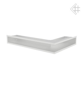 kratka wentylacyjna luft SF (płytki) narożny lewy 600x400x90 mm - kolor biały