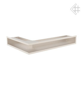 kratka wentylacyjna luft SF (płytki) narożny prawy 400x600x90 mm - kolor kremowy