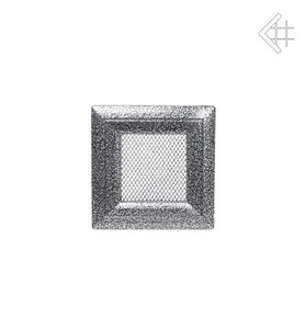 kratka 11x11 oskar czarno-srebrna