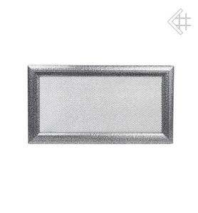 kratka kominkowa 17x49 oskar czarno-srebrna
