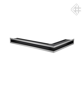 kratka wentylacyjna luft narożny SF (płytki) lewy 600x400x60 mm - kolor szlifowany