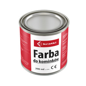 FARBA ŻAROODPORNA PUSZKA do wkładów i pieców kóz