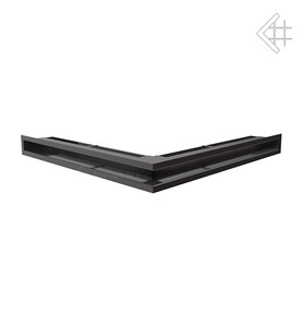kratka wentylacyjna luft SF (płytki) narożny 560x560x60 mm - kolor czarny