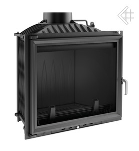 Wkład kominkowy powietrzny żeliwny z szybrem Felix, moc 8-22kw