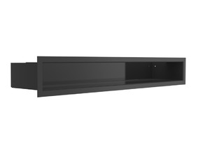 kratka wentylacyjna luft SF (płytki) 90x600 mm - kolor czarny