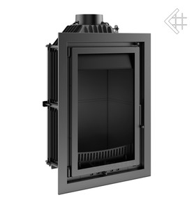 Wkład kominkowy powietrzny żeliwny z szybrem Maja 15 wieża, moc 7-19,5kw