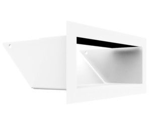 kratka wentylacyjna luft 45S 90x200 mm - kolor biały
