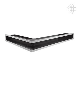 kratka wentylacyjna luft narożny SF (płytki) prawy 547x766x90 mm - kolor szlifowany