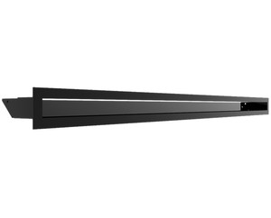 kratka wentylacyjna luft 45S 60x1000 mm - kolor czarny 
