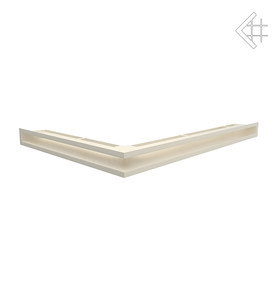 kratka wentylacyjna luft narożny SF (płytki) prawy 547x766x60 mm - kolor kremowy