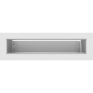 kratka wentylacyjna luft SF (płytki) 60x200 mm - kolor biały