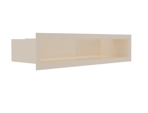 kratka wentylacyjna luft SF (płytki) 90x400 mm - kolor kremowy